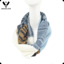 Lady′s Stylish Multicolor Knitted Neck Scarf